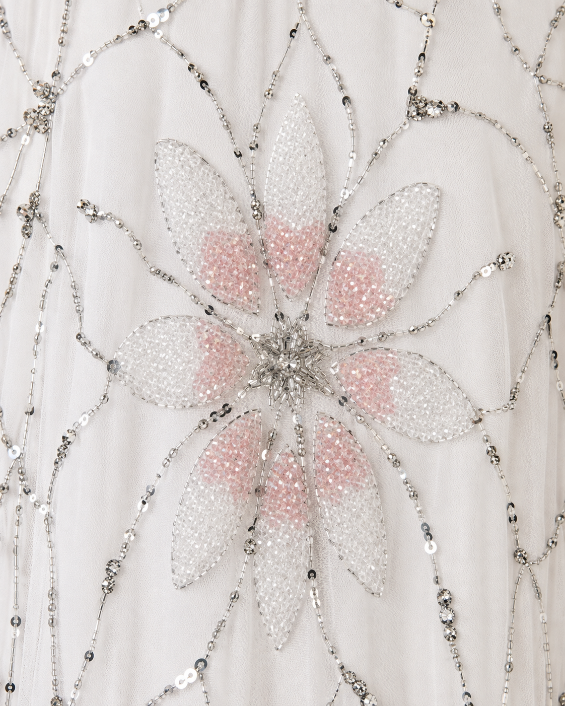 Zahra Al Noor Cashmere Beaded Kaftan