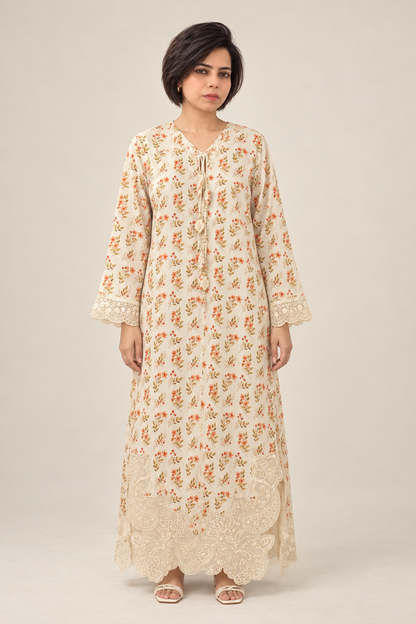 Shanzae — عاجی | Cotton Long Shirt &Trouser