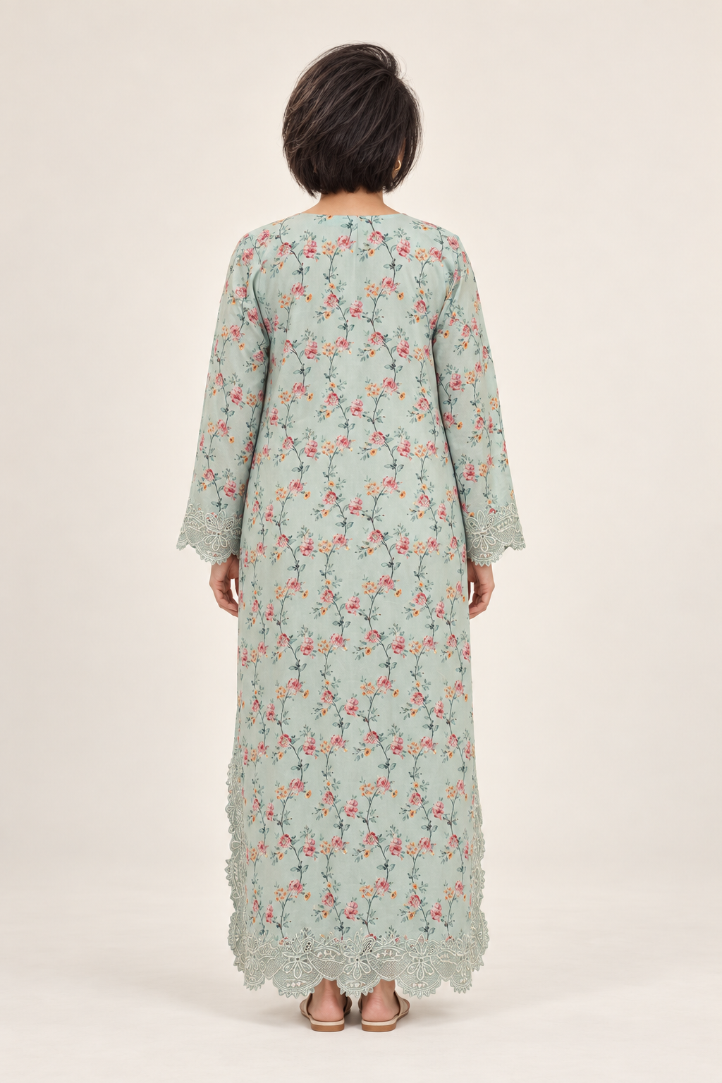Shanzae — فیروزی | Cotton Long Shirt & Trouser