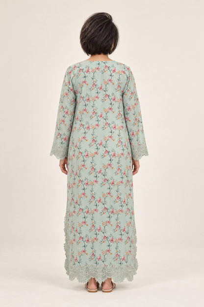 Shanzae — فیروزی | Cotton Long Shirt & Trouser