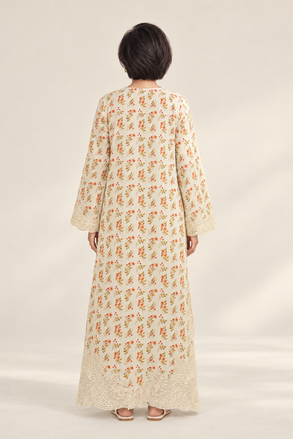 Shanzae — عاجی | Cotton Long Shirt &Trouser