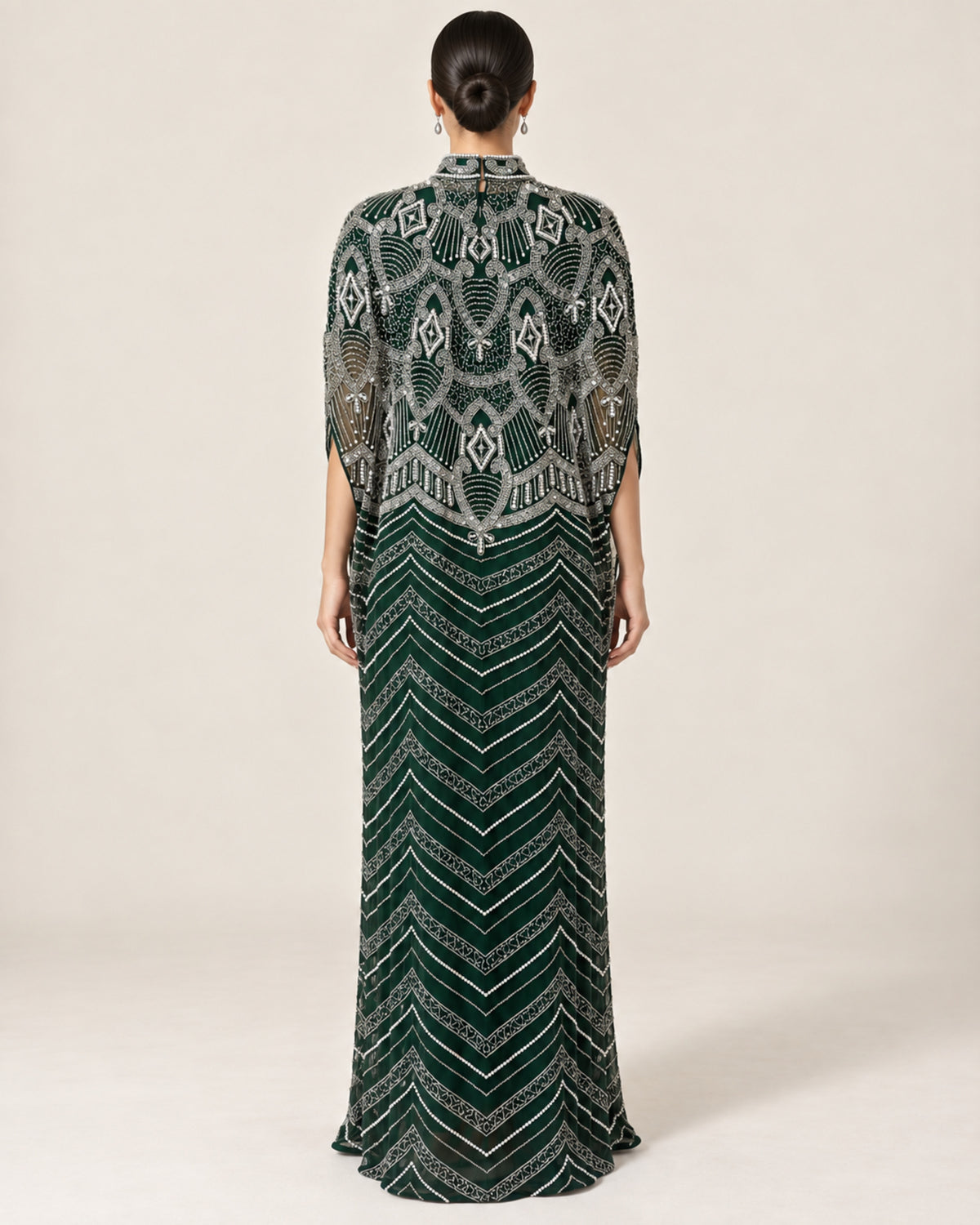 Zumurud Emerald Cashmere Kaftan