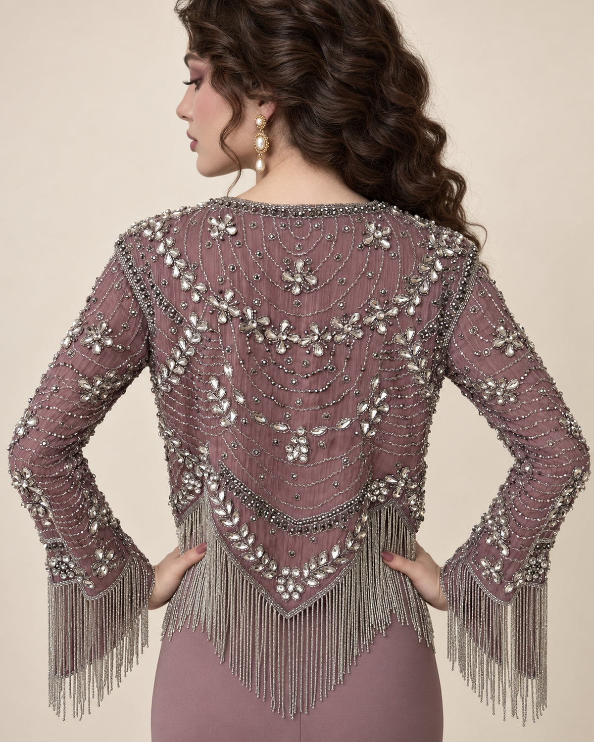 Moonlite Gold Fringe Jacket
