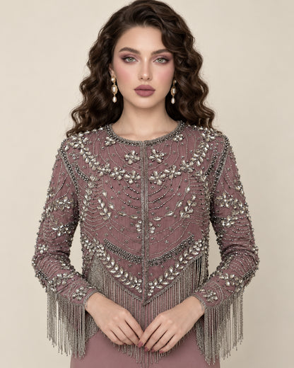 Moonlite Gold Fringe Jacket