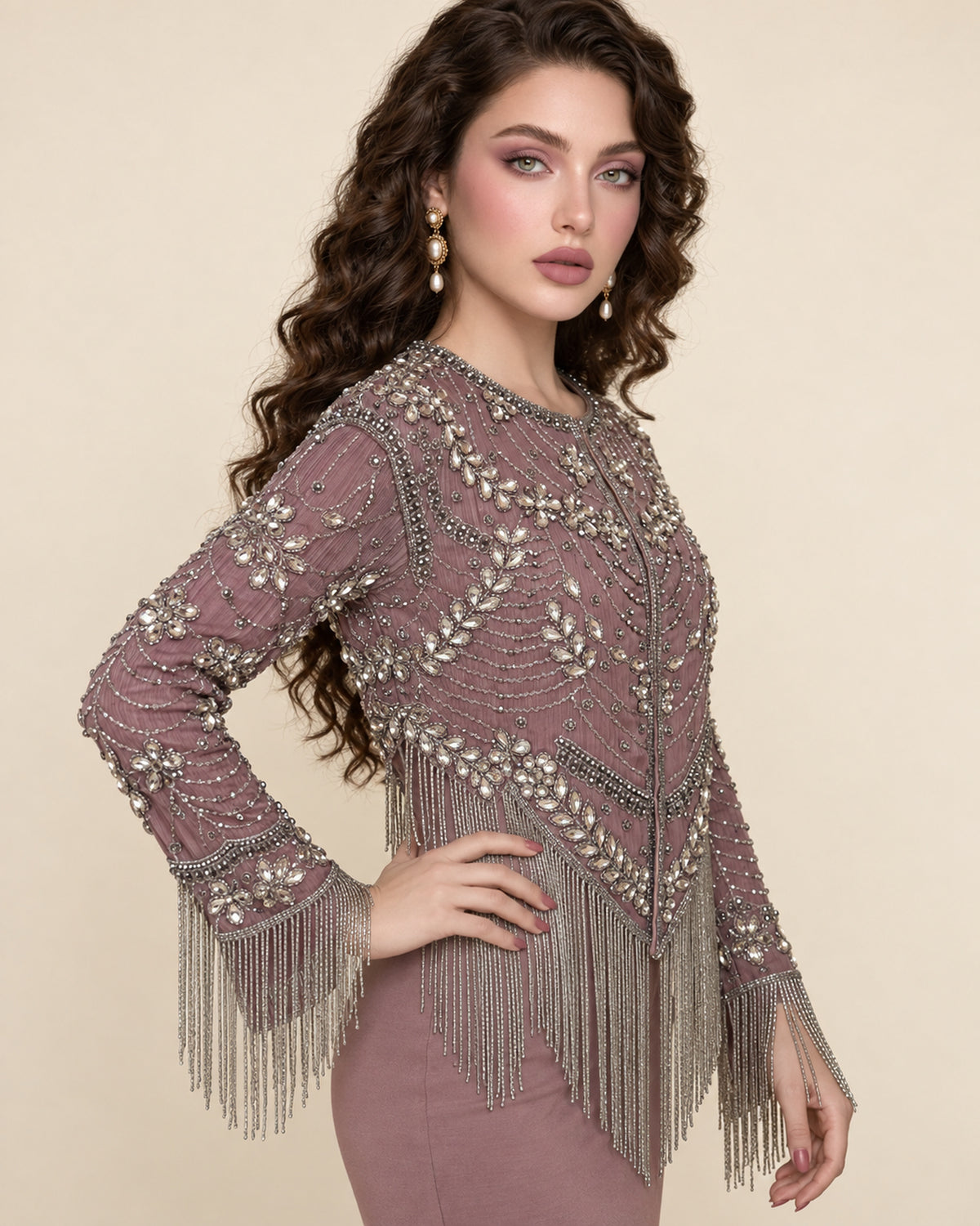 Moonlite Gold Fringe Jacket