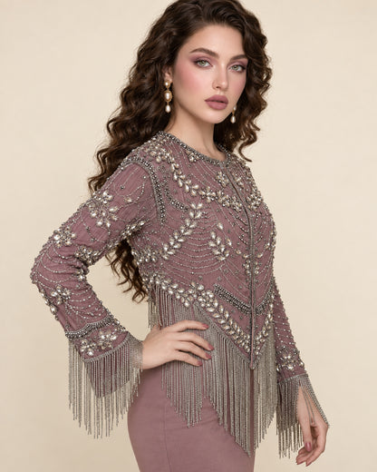 Moonlite Gold Fringe Jacket